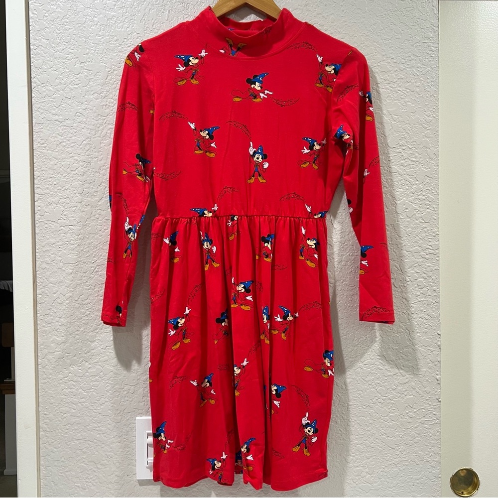 Cakeworthy Disney Fantasia Long sleeve dress Size Medium